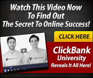 Clickbank University Video
